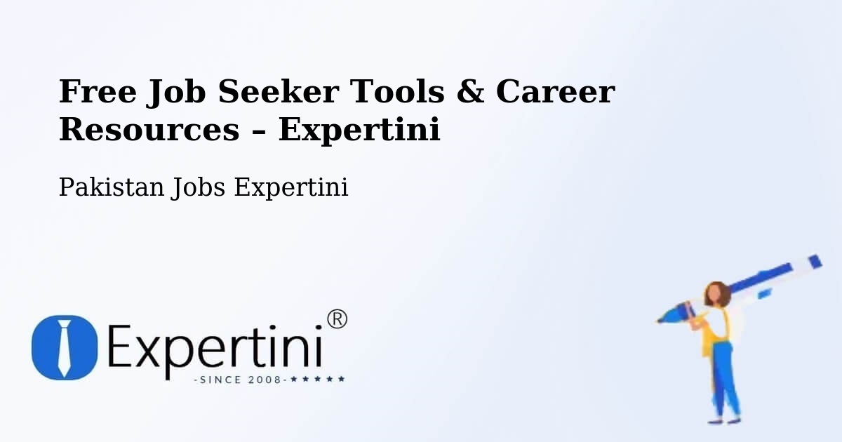 Free Job Seeker Tools & Career Resources – Lahore - Lahore, Pakistan Jobs Expertini