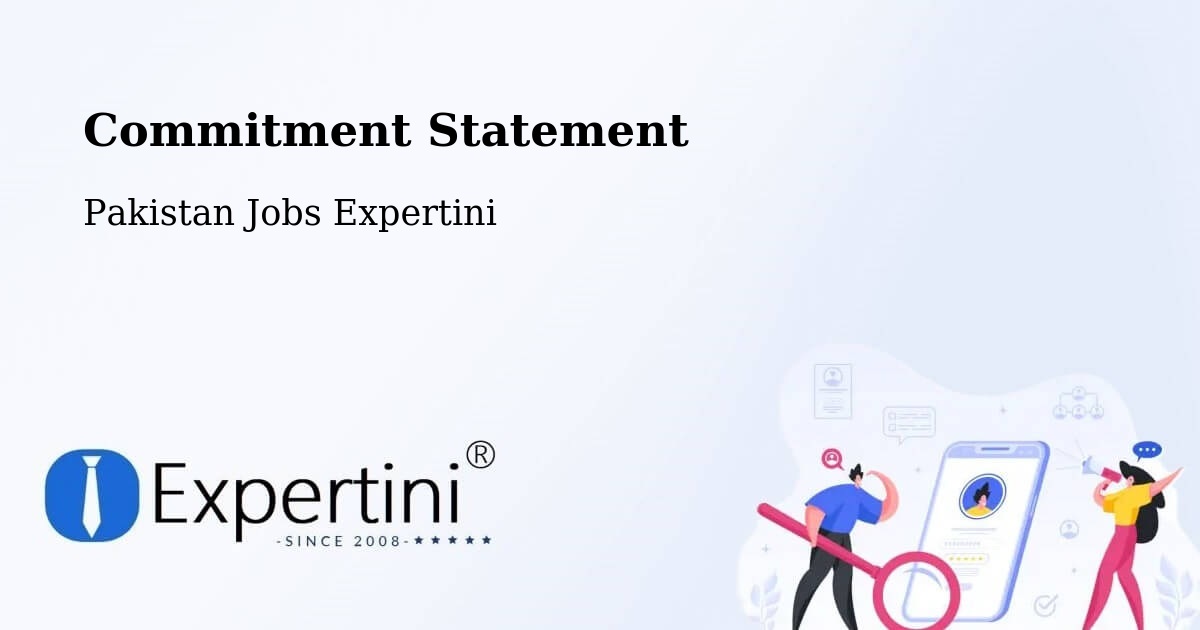 Corporate Commitment – Lahore - Pakistan Jobs Expertini